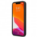 AMG AMHCP13LDOLBK Leather Back Case For Apple iPhone 13 Black