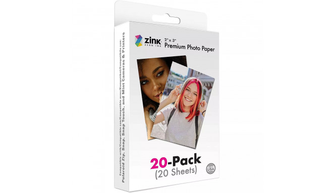 Polaroid Zink Media 2x3" 20tk