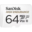 Sandisk mälukaart microSDXC 64GB High Endurance