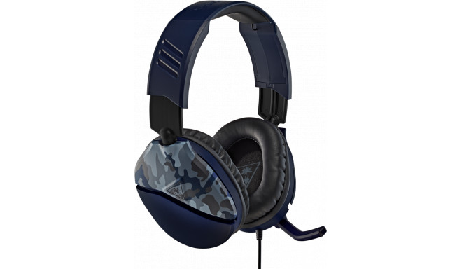 Turtle Beach kõrvaklapid + mikrofon Recon 70 PC, sinine camo