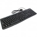 Logitech K200 Wired keyboard, USB, RU, Black