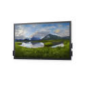 DELL C7520QT touch screen monitor 189.2 cm (74.5") 3840 x 2160 pixels Multi-touch Multi-user Bl