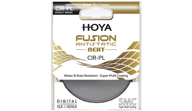 Hoya фильтр круговой поляризации Fusion Antistatic Next 58mm