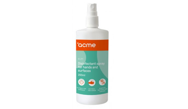 Acme desinftseerimisvahend Disinfectant Cleaning Spray CL11 200ml