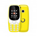 Mobilais telefons BRIGMTON 4430040423 Bluetooth Dual SIM Micro SD 1.7" Dzeltens Uzlādējams litija ak