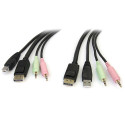 KVM Lüliti Startech DP4N1USB6           