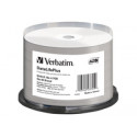 VERBATIM 50x DVD-R 4,7GB 16x printable wide surface