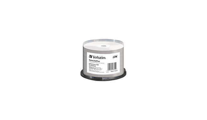 VERBATIM 50x DVD-R 4,7GB 16x printable wide surface