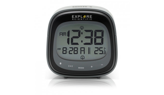 Alarm Clock Explore Scientific RDC-3006 LCD Black