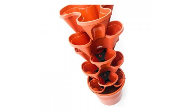 Vertikaalne aiakomplekt Irisana Terracota Ecogarden Plastmass Terrakota (45 x 45 cm)