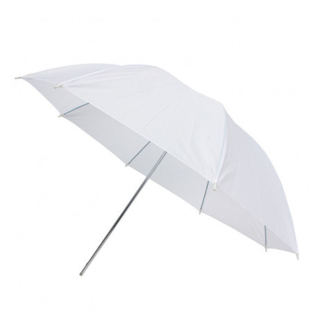 Caruba Flitsparaplu Transparant Wit 80cm