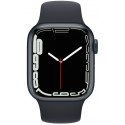 Apple Watch 7 GPS 41mm Sport Band, midnight (MKMX3EL/A)