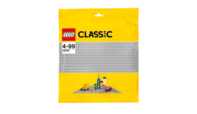 LEGO CLASSIC Gray Baseplate 10701
