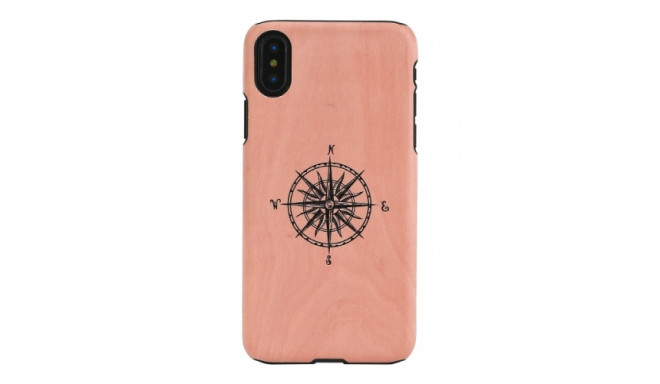 MAN&WOOD SmartPhone case iPhone X/XS compass black