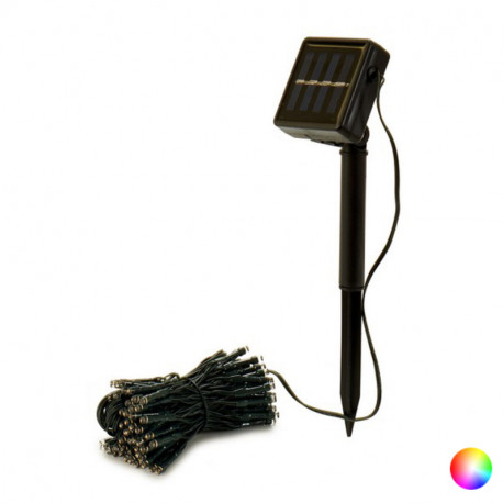 Garland Black Plastic 100 (Multicolour)