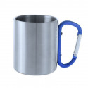 Mug with Carabiner Handle 144509 (210 ml) (Yellow)