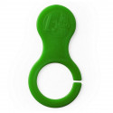 Coin Keyring with Carabiner 142451 (Green)