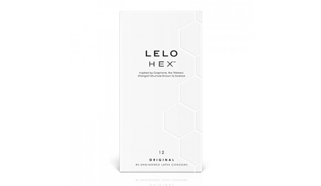 HEX kondoomid Original 12 pakki Lelo 2496