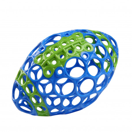 OBALL football, blue/green, 12350