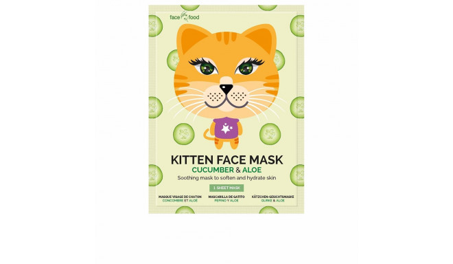 7TH HEAVEN ANIMAL KITTEN face mask 1 u