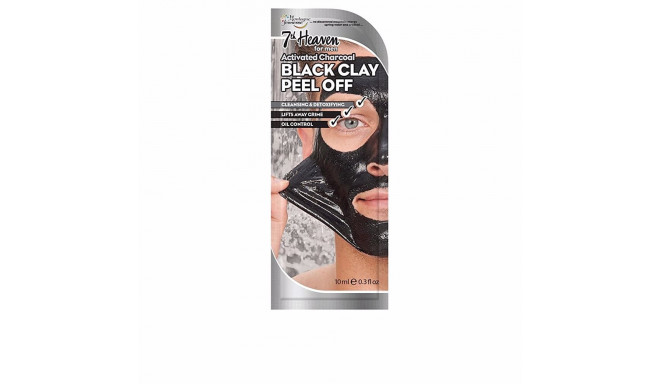 7TH HEAVEN FOR MEN BLACK CLAY peel-off mask 10 ml