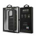 AMG AMHCP13XGSEBK Back Case Aizmugurējais Ādas Apvalks Telefonam Apple iPhone 13 Pro Max Melns