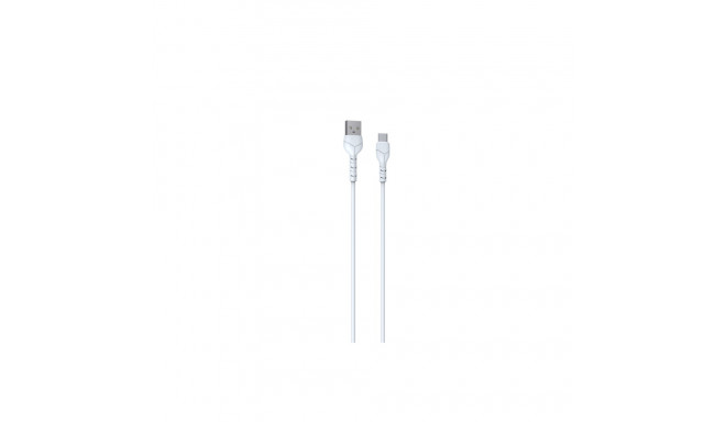 Devia cable Kintone V2 EC305 USB - USB-C 1,0 m 2,1A white set 30 pcs