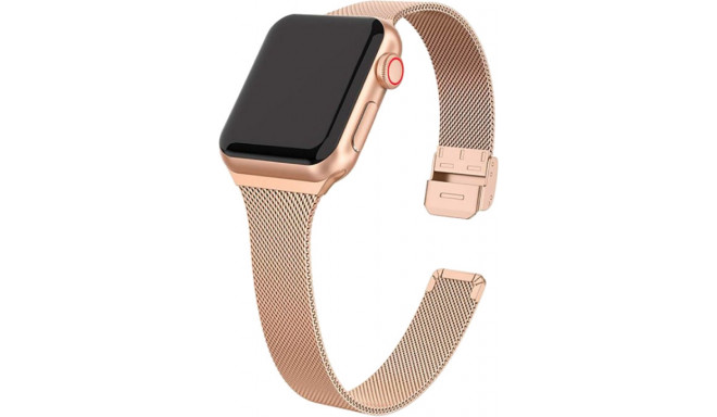 Tech-Protect watch strap MilaneseBand Apple Watch 4/5/6/7/SE 38/40/41mm, gold