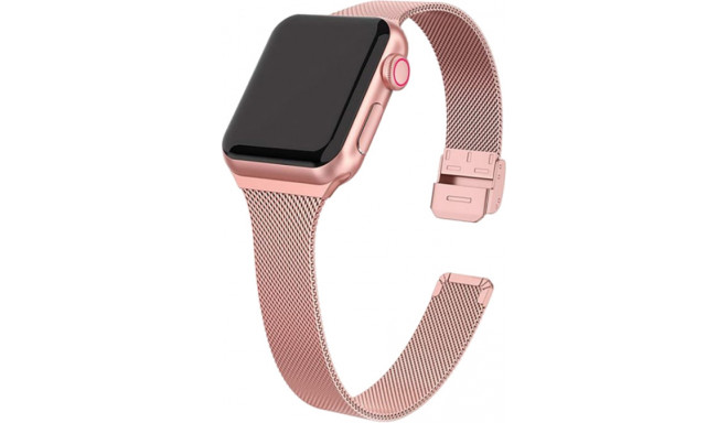 Tech-Protect ремешок для часов MilaneseBand Apple Watch 4/5/6/7/SE 38/40/41mm, rose gold