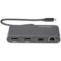 Dokkimisjaam Startech TB3DKM2DPL           4K Ultra HD Gigabit Ethernet