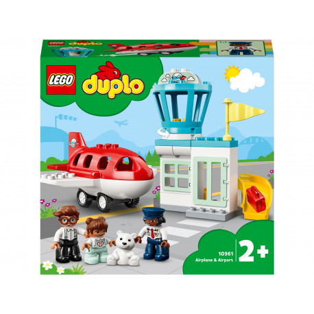10961 LEGO® DUPLO® Town Lidmašīna un lidosta