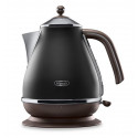 DeLonghi kettle KBOV 2001.BK 1.7L 2000W, black/brown