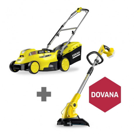 Akumuruniiduk LMO 18-36BatterySet+ Murutrimmer LTR 18-30, Kärcher