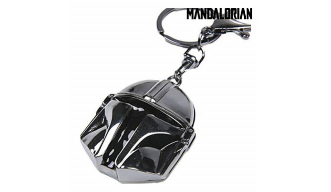 Цепочка для ключей 3D The Mandalorian Серебристый Silver