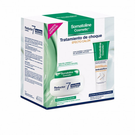 SOMATOLINE COSMETIC TRATAMIENTO CHOQUE ULTRA INTENSIVO EFECTO CALOR LOTE 2 pz