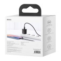 Baseus wall charger Super Si PD 20W 1x USB-C black + USB-C - Lightning cable