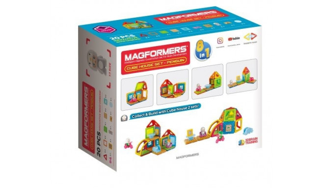 Magformers Cube House - Penguin