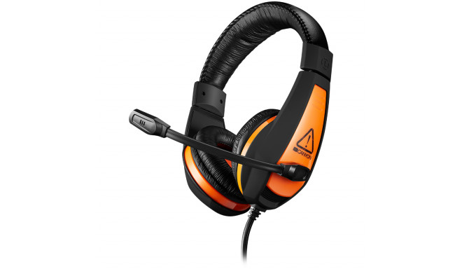 CANYON Star Raider GH-1A, Gaming headset 3.5mm jack with adjustable microphone and volume control, w