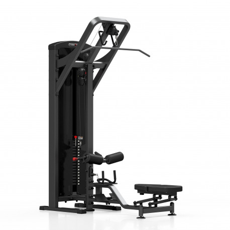2-in-1 pulldown - row machine Marbo MP-U211 - black