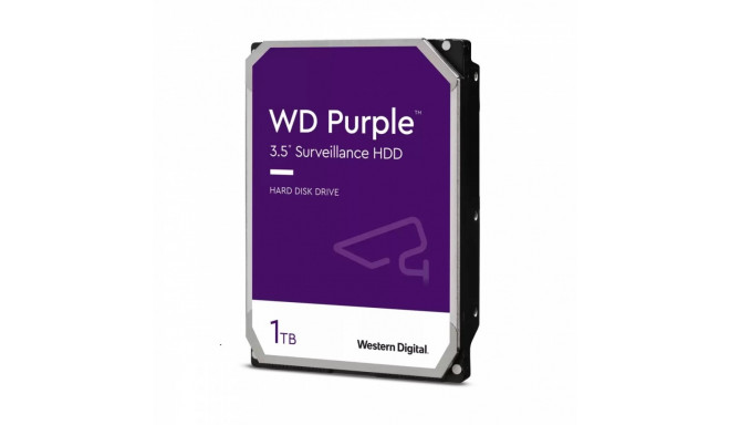 Western Digital kõvaketas Purple 1TB 3,5" 64MB SATAIII/5400rpm