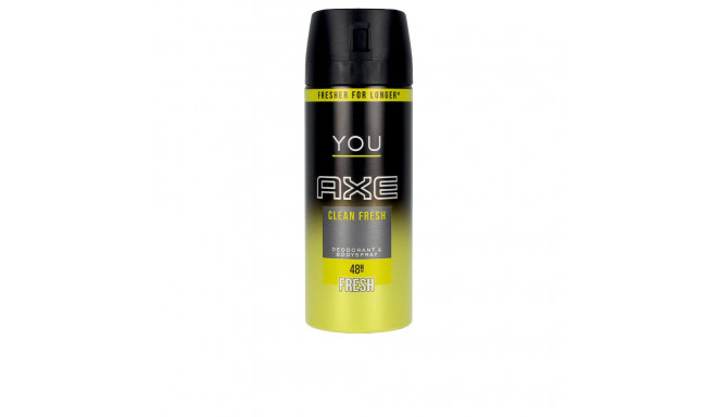 Pihustav deodorant Axe You Clean Fresh (150 ml)