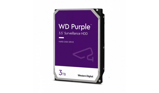 Western Digital kõvaketas Purple 3TB 3,5" 64MB SATAIII/5400rpm