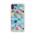 iKins kaitseümbris iPhone XS/S, poppin rock white