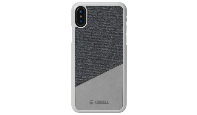 Krusell Tanum Cover Apple iPhone XS grey