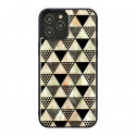 iKins case for Apple iPhone 12/12 Pro pyramid black