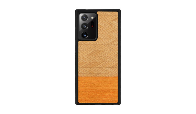 MAN&WOOD case for Galaxy Note 20 Ultra herringbone arancia black