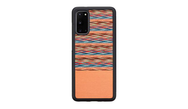 MAN&WOOD case for Galaxy S20 browny check black