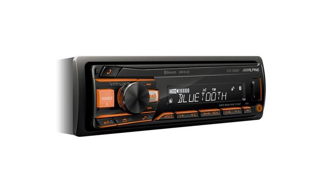 Alpine UTE-200BT car media receiver Black Bluetooth
