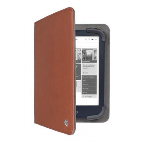 Gecko Covers U1T4C3 e-book reader case 17.8 cm (7") Folio Brown