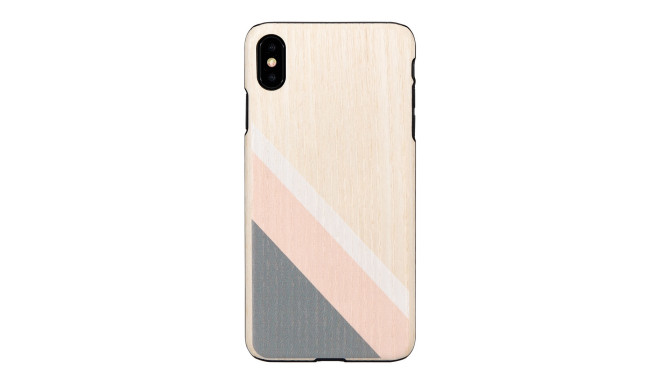 MAN&WOOD SmartPhone case iPhone XS Max pink suit black